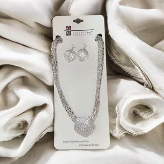 SG Collection Pendant Set – Rhinestone Romance for the Holidays